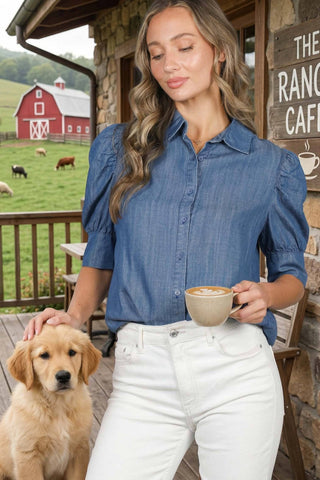 Prairie Chambray Denim Shirt