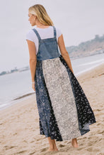 Load image into Gallery viewer, Washed Denim Top Overall Dress