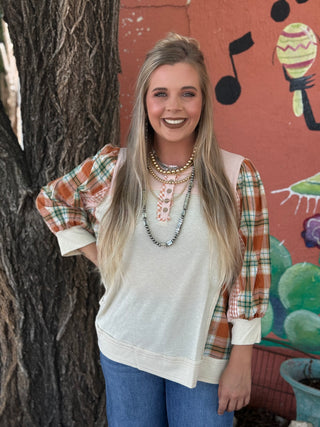 Crisp and Colorful Top