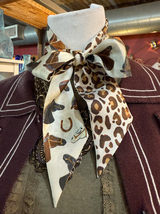 Wild Horses Twilly by XOXO