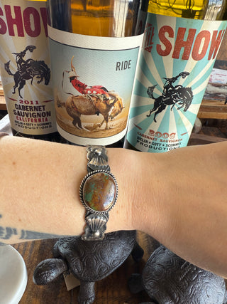 Royston Stamped Cuff Bracelet