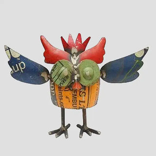 Wild Owl Recycled Metal Animal