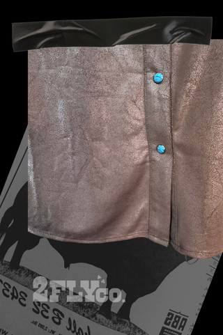 The Outlaw Mabel Mocha  Blouse