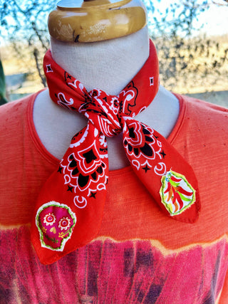 Sugar Skull Bandana