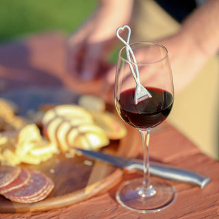 Silver Sip-Saver Wine Wand