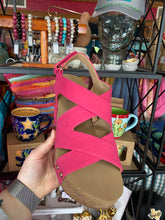 Load image into Gallery viewer, Tori Wedge by Volatile - Hot Pink