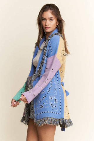 Paisley Tapestry Cardigan