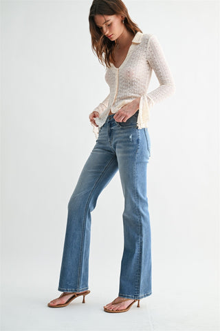 Sandee Jeans - Mica Denim