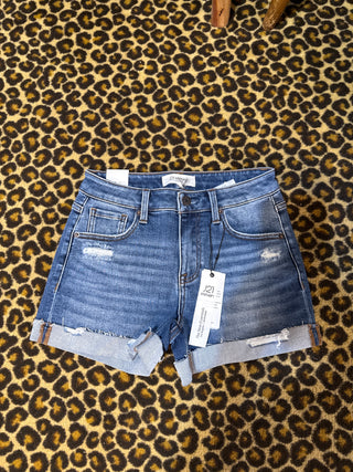 Sadie Blue Denim Shorts