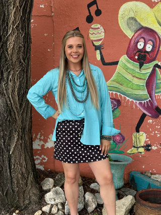 Skylar Button Down Blouse