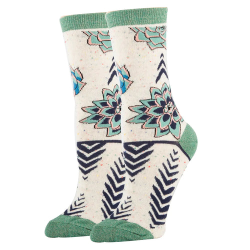 Succulent Dreams Women's Crew Socks