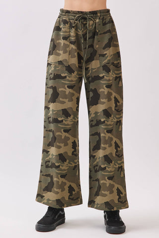 Outlaw Camo Wide Leg Pants