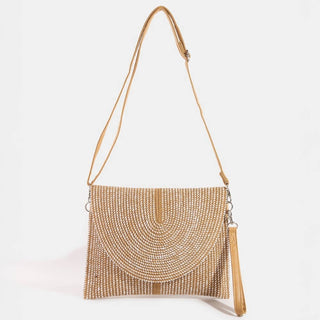 Amelia Paper Woven Clutch Bag