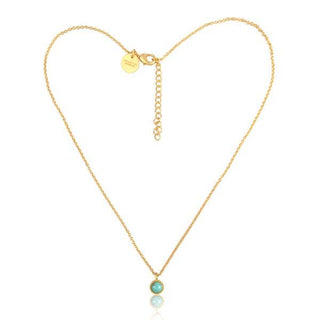 Turquoise Dainty Pendant Necklace