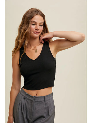 Alyssa Ribbed Tank Top