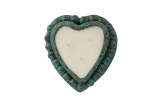 Blue Mesa Beading Heart Clay Bowl