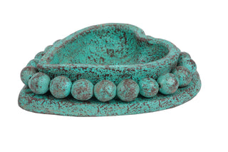 Blue Mesa Beading Heart Clay Bowl