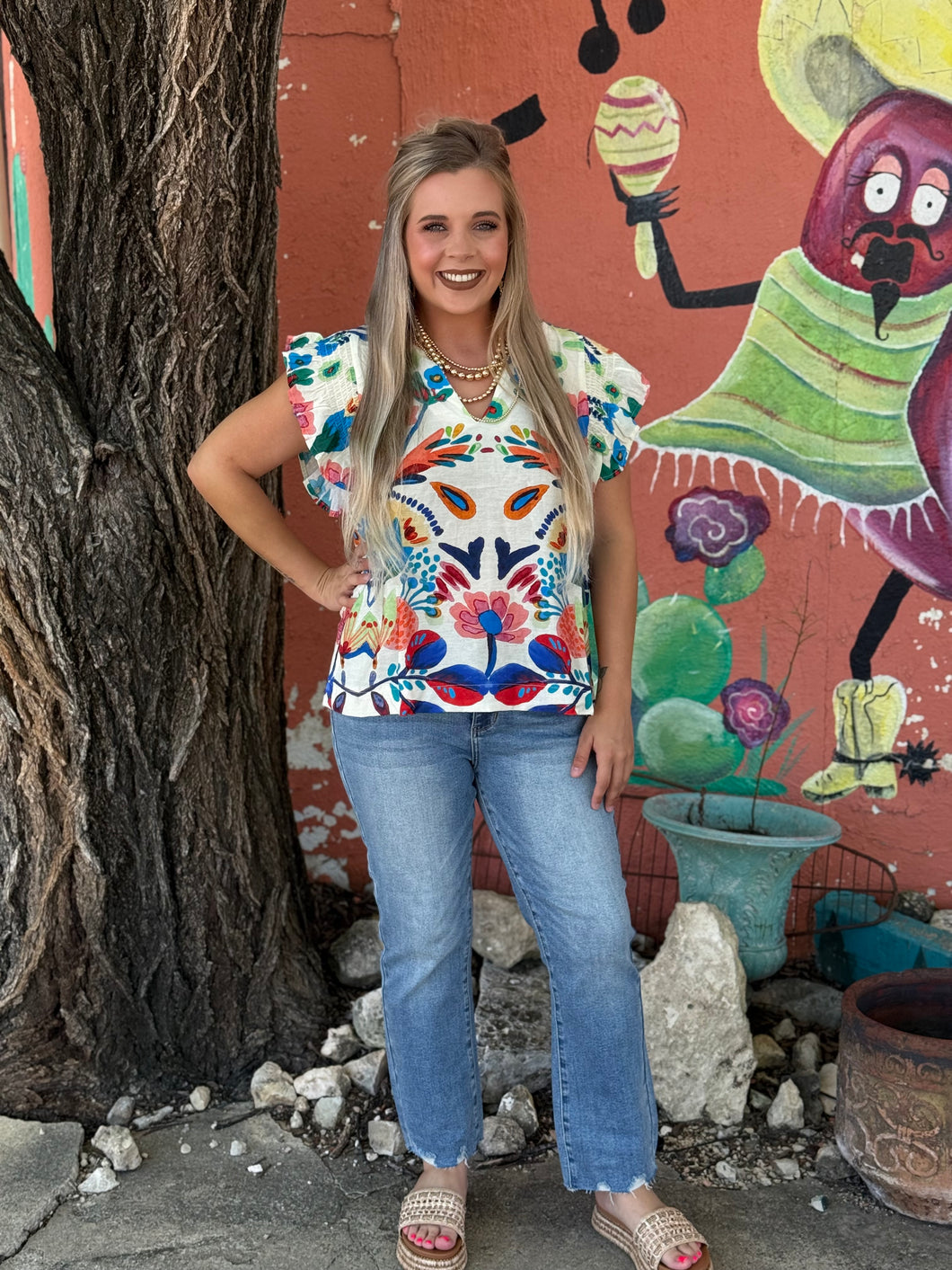 Fiesta Garden Top