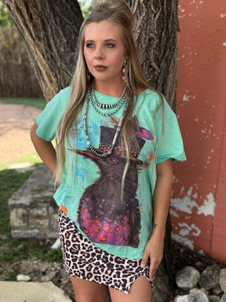 Safari Chic Leopard Mini Skirt