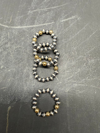 Navajo Pearl & Gold Filled Ring