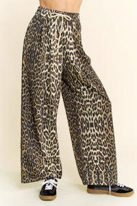 Jewel Printed Leopard Pants