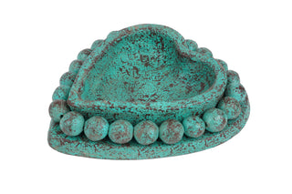 Blue Mesa Beading Heart Clay Bowl
