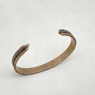 Vintage Red Heart Cuff Bracelet