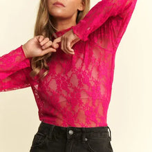 Load image into Gallery viewer, Callie Floral Lace Top