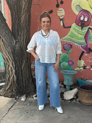 Ivory Blouse by Ivy Jane