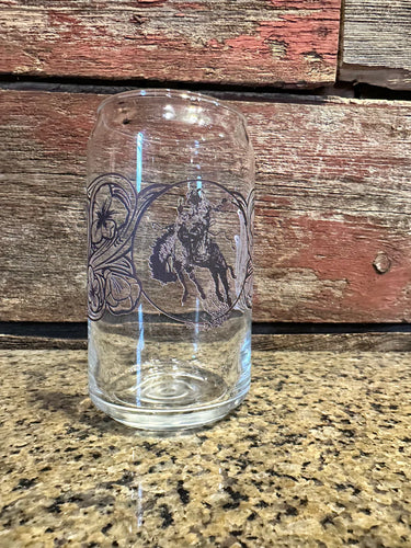 Bronco Can Glass