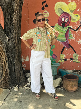 Golden Grace Blouse by Ivy Jane