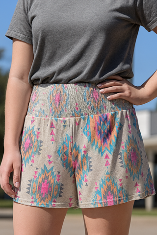 Adaline Salida Aztec Shorts
