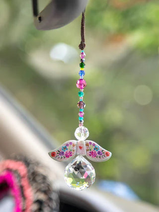 Angel Sun Catcher Car Charm