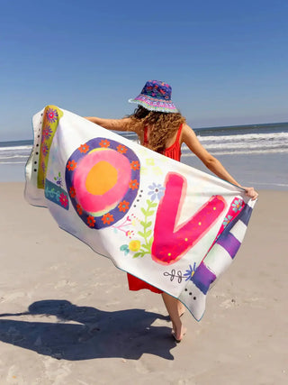 Double-Sided Microfiber Beach Towel