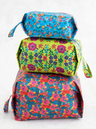 Pack & Go Bright Floral Bag - Set of 3