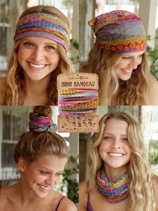Patchwork Multi Wear Bandeau