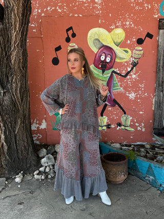 Taos Patchwork Lounge Pants by Easel