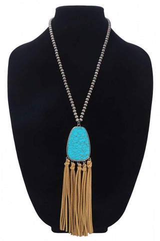 Turquoise Trail Pendant Necklace