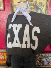 Load image into Gallery viewer, Texas Knit Sweater in Charcoal