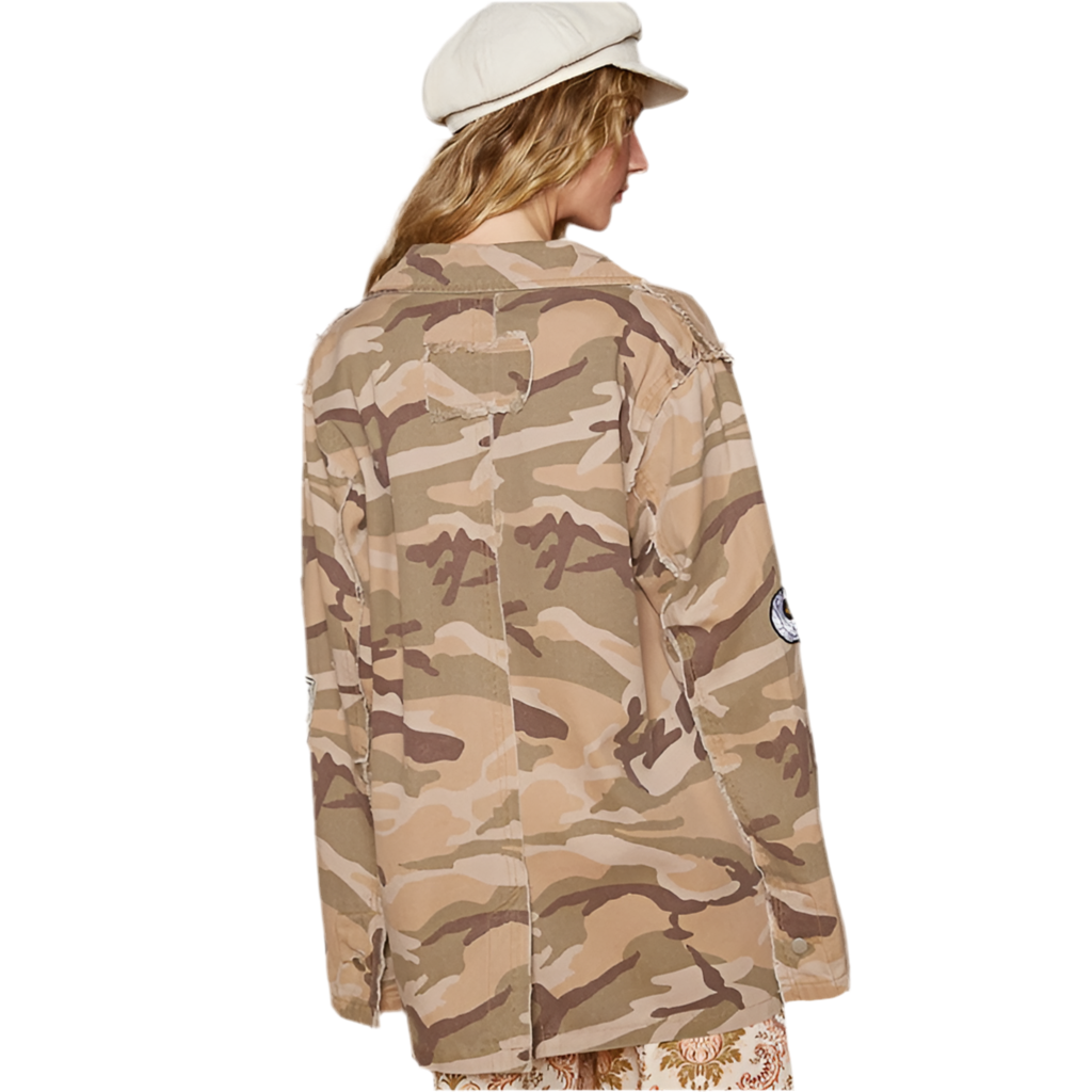 Rebel Heart Camo Blazer