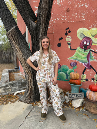 Hunts Yuletide Boot Pajama Set