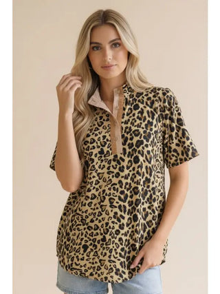 Canyon Queen Mock Neck Top