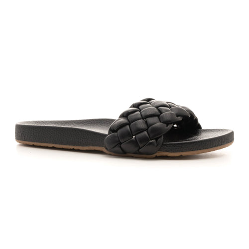 Black Extra Sandals by Corkys
