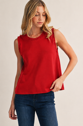 Crimson Muse Top