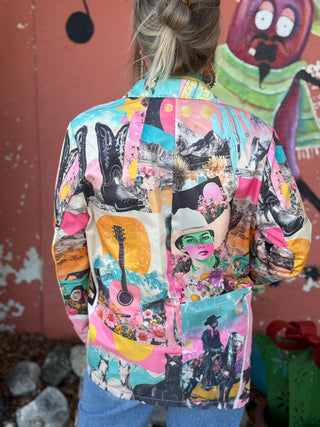 The Prairie Pop Art Blazer