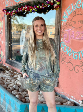Camo Kiss Short Set