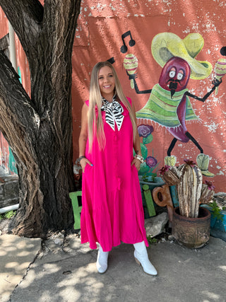 Brookie Ruffle Midi Dress