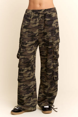 Lasso & Loop Olive Cargo Pants