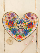 Load image into Gallery viewer, You Are So Loved Heart Trinket Dish