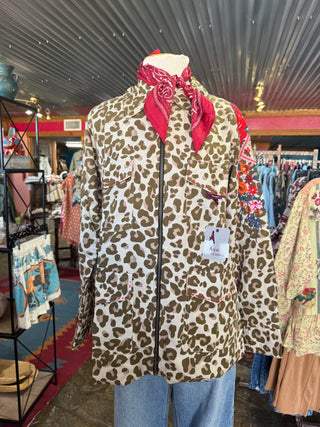 Jungle Bloom Reversible Jacket